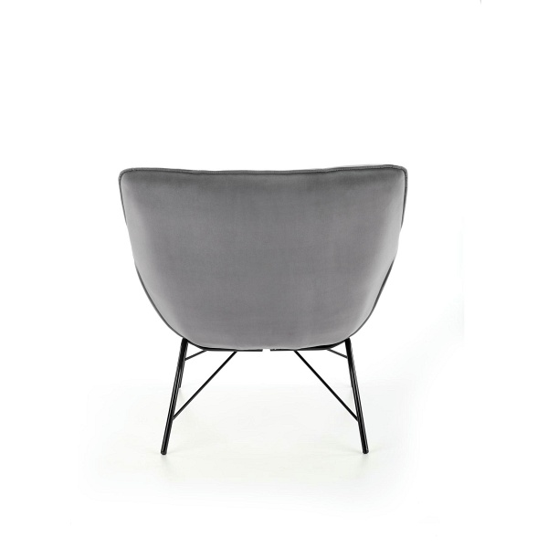 Fotel BELTON wypoczynkowy popielaty - Halmar