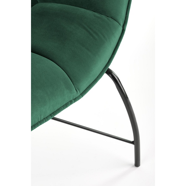 Fotel BELTON wypoczynkowy ciemny zielony - Halmar