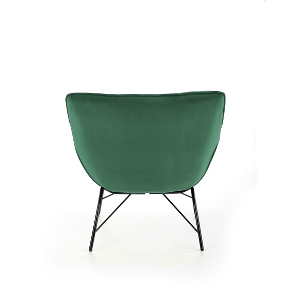 Fotel BELTON wypoczynkowy ciemny zielony - Halmar