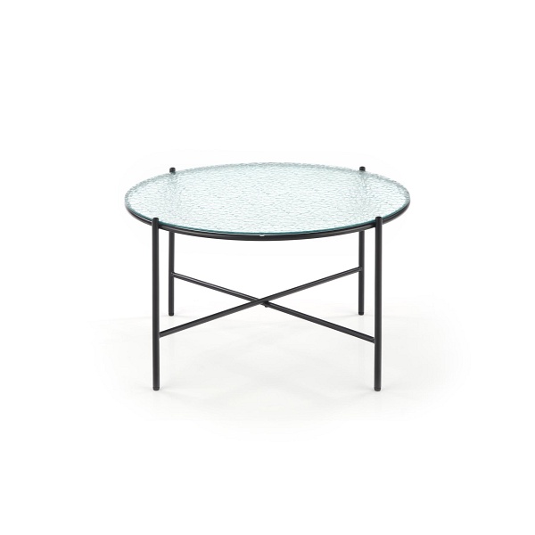 Ława ROSALIA bezbarwny - czarny - Halmar