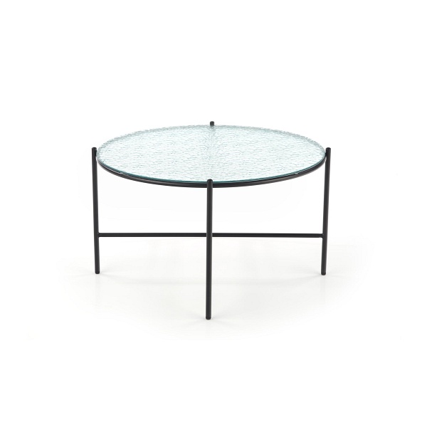 Ława ROSALIA bezbarwny - czarny - Halmar