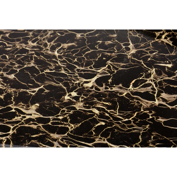 Ława WIZARD brązowy dymiony / czarny marmur - Halmar