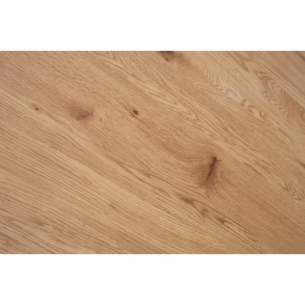 Stół JACKSON , blat - dąb złoty, noga - czarny - Halmar