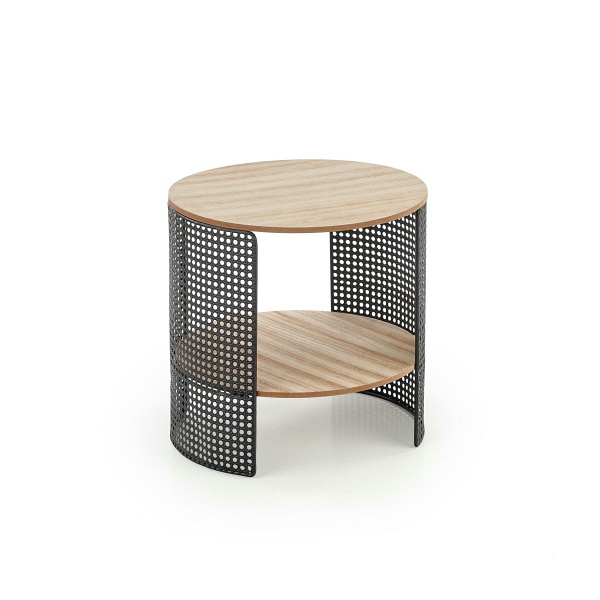 Ława TRAFICA naturalny/czarny - Halmar