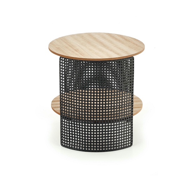 Ława TRAFICA naturalny/czarny - Halmar