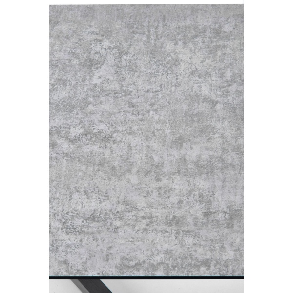 Stół TIZIANO rozkładany, blat - jasny popiel / ciemny popiel, nogi - ciemny popiel - Halmar