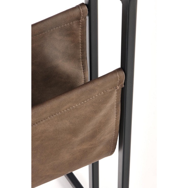 Ława COMPACT dąb złoty/czarny - Halmar