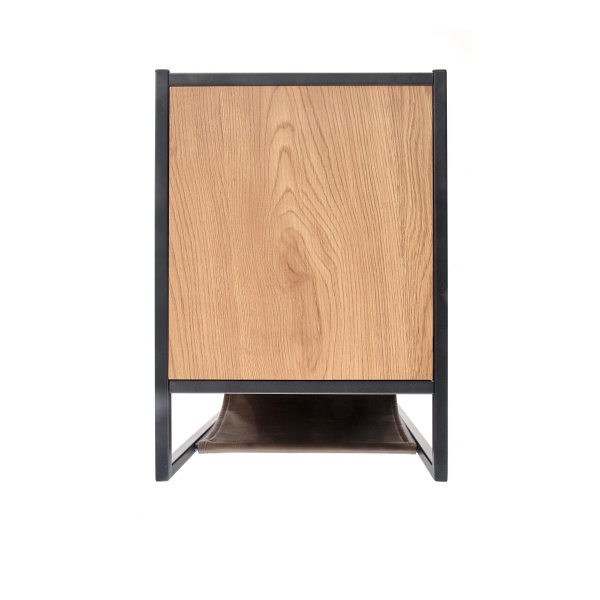 Ława COMPACT dąb złoty/czarny - Halmar