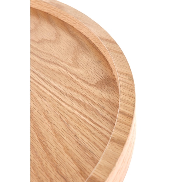 Ława FLORENCE dąb naturalny/czarny - Halmar