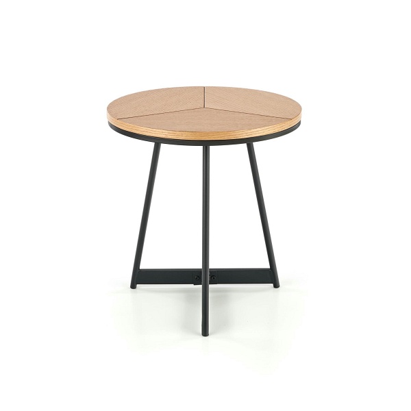 Ława KARIDA-S dąb naturalny/czarny - Halmar