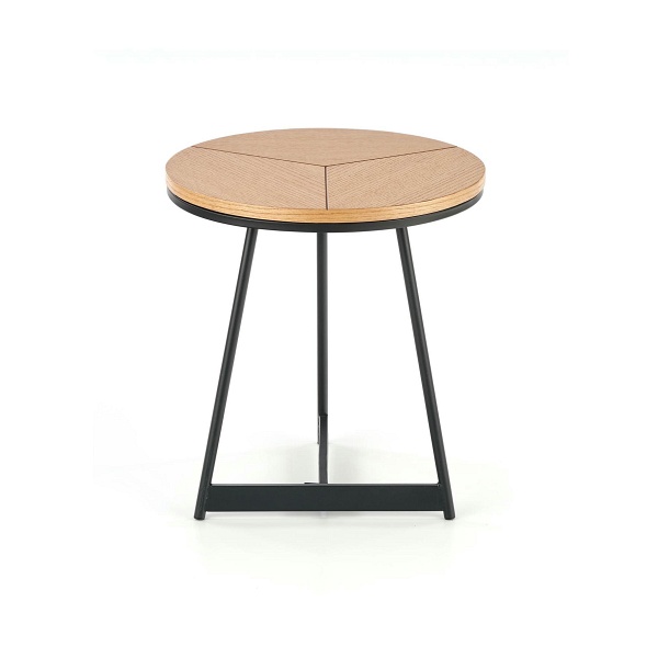 Ława KARIDA-S dąb naturalny/czarny - Halmar