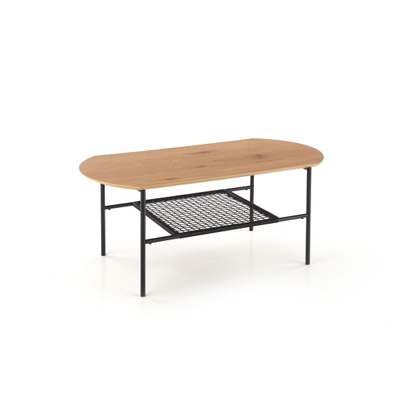 Ława JACKSONA dąb złoty/czarny - Halmar