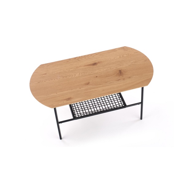 Ława JACKSONA dąb złoty/czarny - Halmar