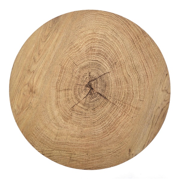 Ława BROOKLYN-S dąb naturalny/czarny - Halmar