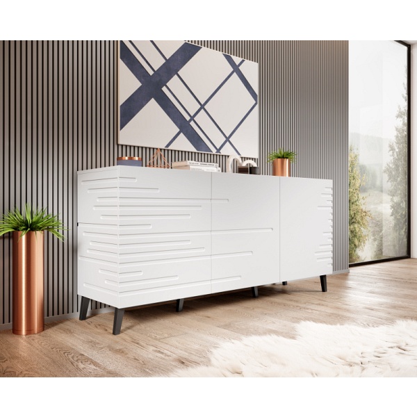 Komoda NOVA biały mat - Halmar