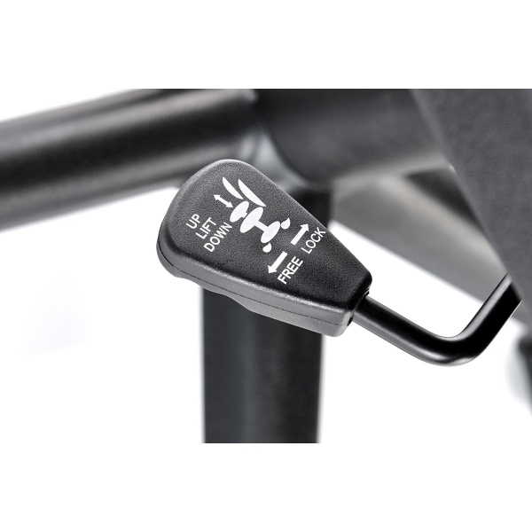 Fotel BERKEL gabinetowy czarno-popielaty - Halmar