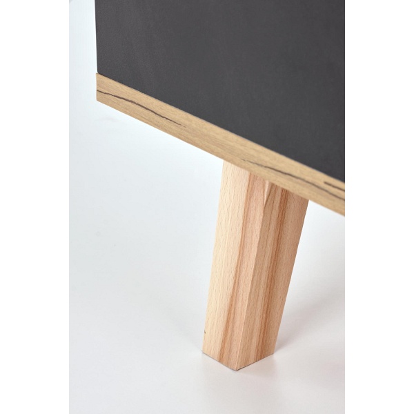 Biurko SERGIO antracyt / d.wotan - Halmar