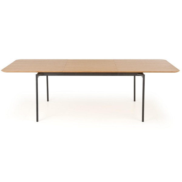 Stół SMART dąb naturalny/czarny - Halmar