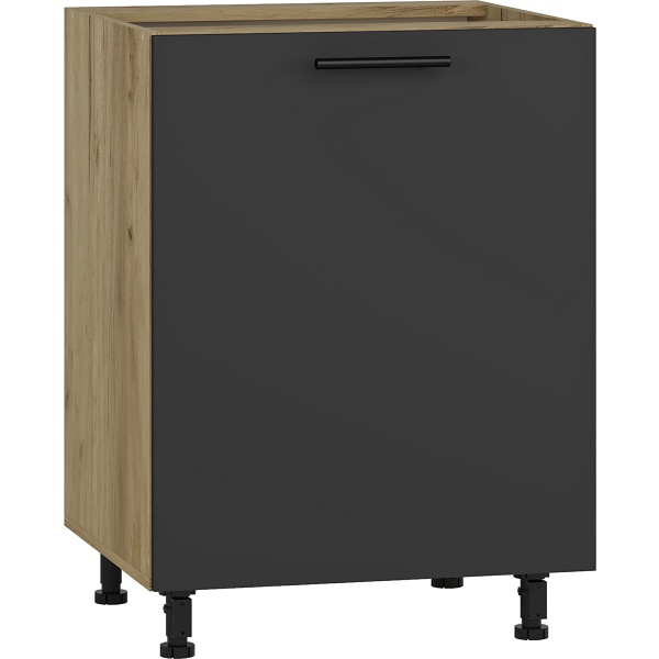 Szafka VENTO D-60/82 dolna front: antracyt - Halmar