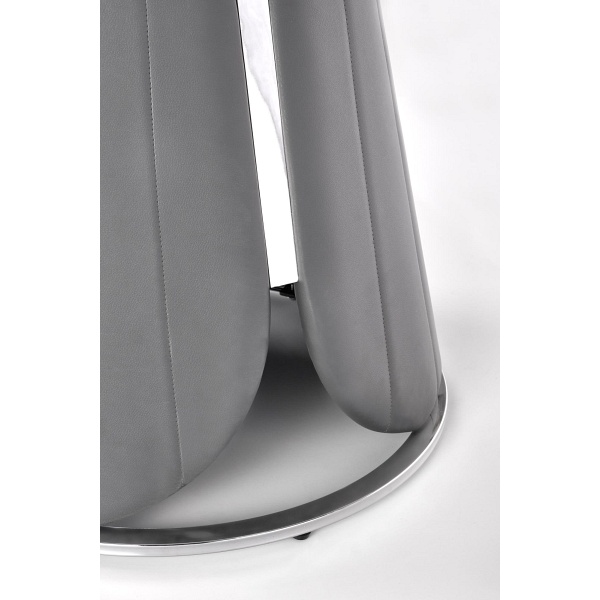 Stół REMIGIO rozkładany blat: biały marmur, noga: popielaty - Halmar