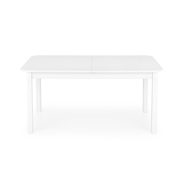 Stół FLORIAN rozkładany blat - biały, nogi - biały - Halmar