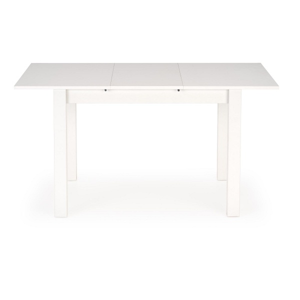 Stół GINO rozkładany blat - biały, nogi - biały - Halmar
