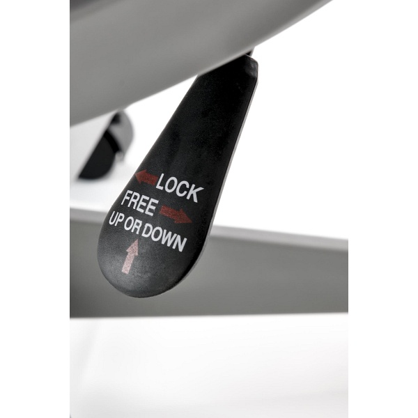 Fotel SANTO obrotowy, popielaty - Halmar