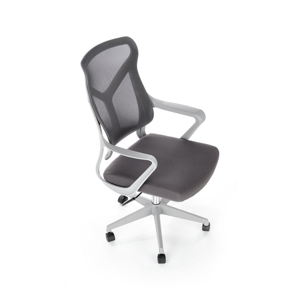 Fotel SANTO obrotowy, popielaty - Halmar