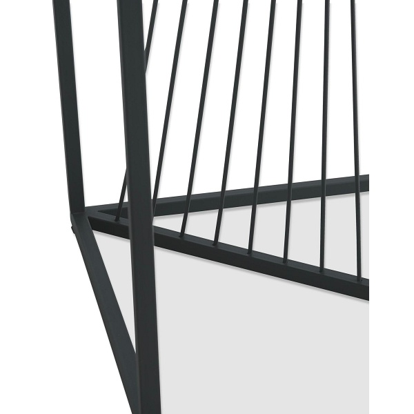 Ława INFINITY 2 KWADRAT, , popielaty marmur / czarny - Halmar