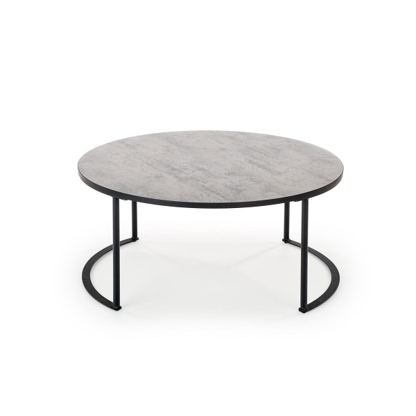 Ława MACAO , popielaty / czarny - Halmar