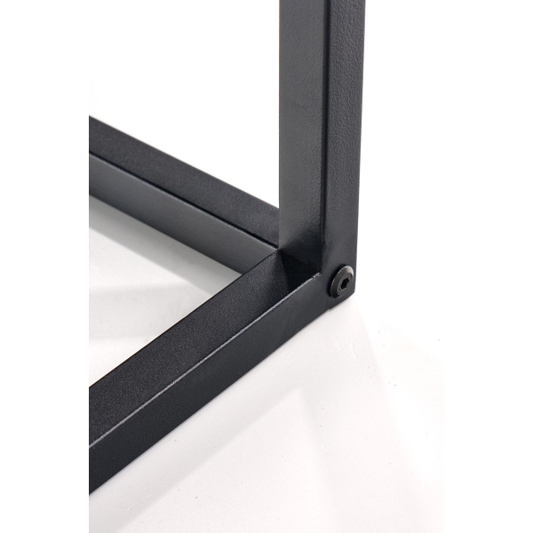 Ława VESPA S blat: naturalny, nogi: czarny - Halmar