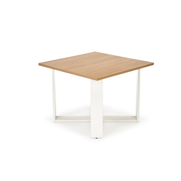 Ława CROSS kolor dąb złoty/biały - Halmar