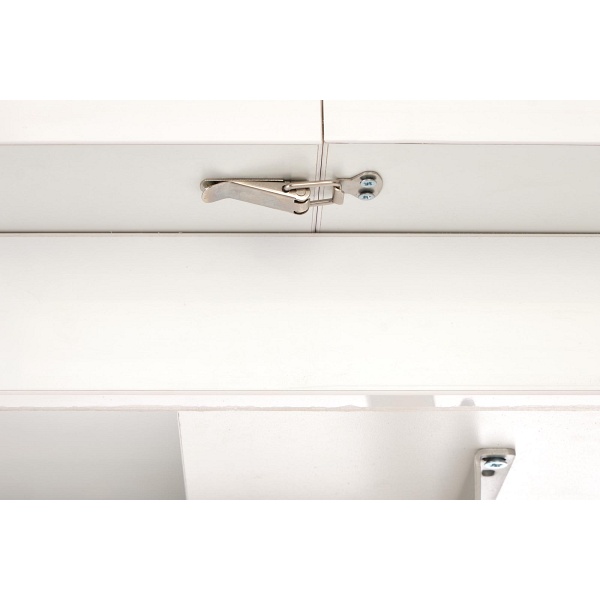 Ława BUSETTI blat: biały mat, nogi: biały mat - Halmar