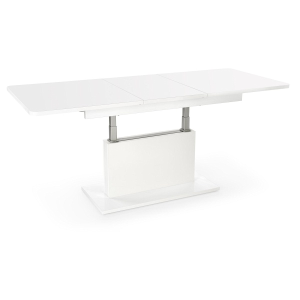 Ława BUSETTI blat: biały mat, nogi: biały mat - Halmar