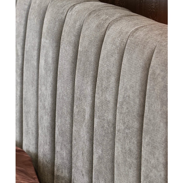 Łóżko FRANCESCA 160, , jasny popielaty - Halmar