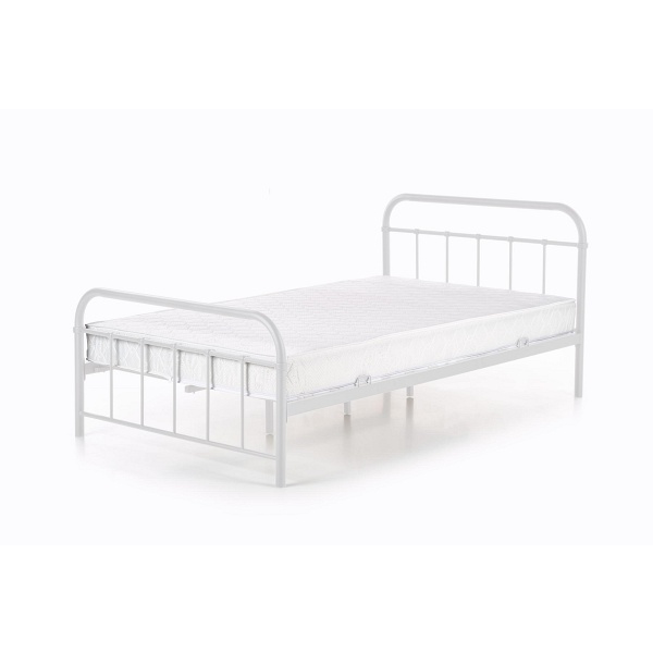 LINDA 120 łożko białe - Halmar