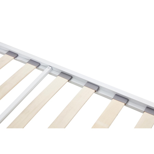 Łóżko PANAMA 90 cm metalowe biały - Halmar