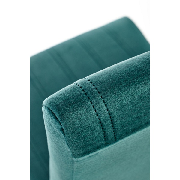 Krzesło DIEGO 3 dąb miodowy / tap. velvet pikowany Pasy - MONOLITH 37 - Halmar