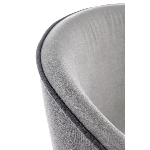 Krzesło MARINO dąb miodowy / tap. MONOLITH 85 - Halmar