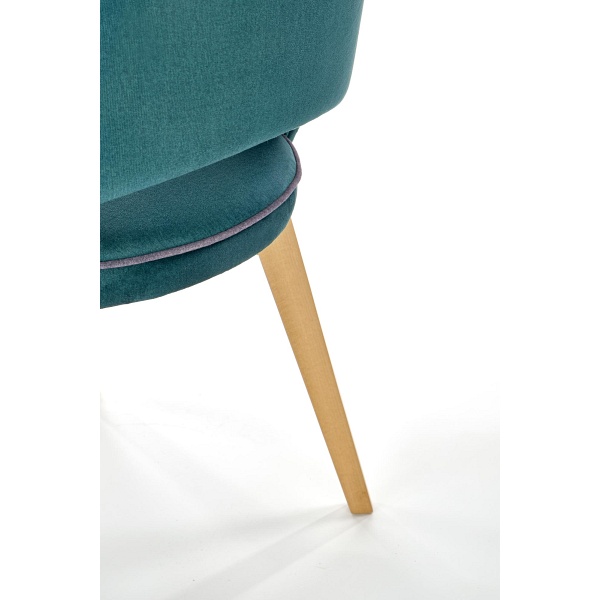 Krzesło MARINO dąb miodowy / tap. MONOLITH 37 - Halmar