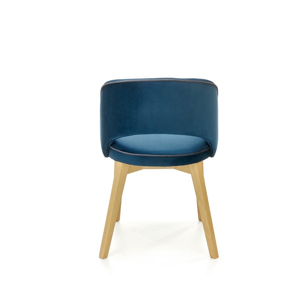 Krzesło MARINO dąb miodowy / tap. MONOLITH 77 - Halmar