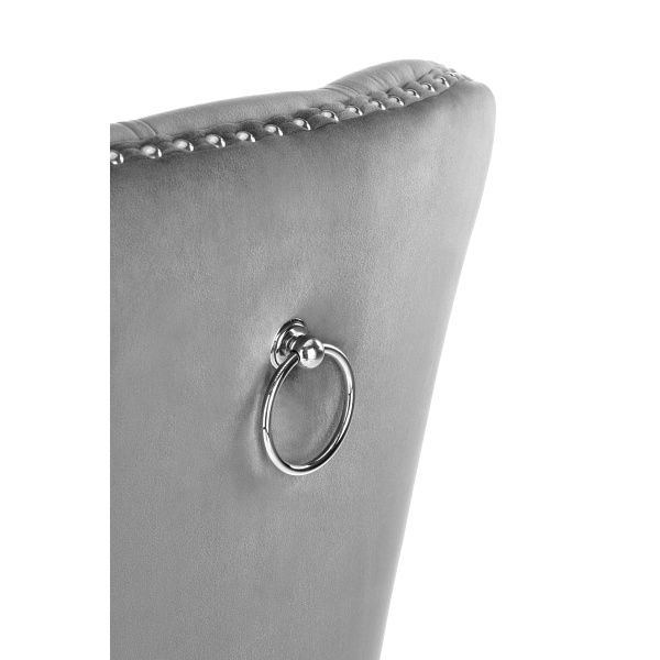 Krzesło MIYA czarny / tap: popielaty - Halmar