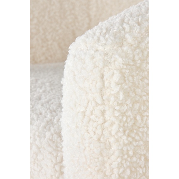 Fotel GRIFON wypoczynkowy kremowy / złoty - Halmar