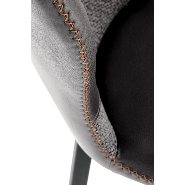 Krzesło K466 ciemny popiel - Halmar