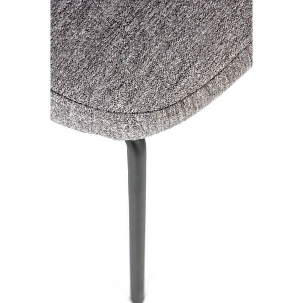 Krzesło K471 popiel/czarny - Halmar