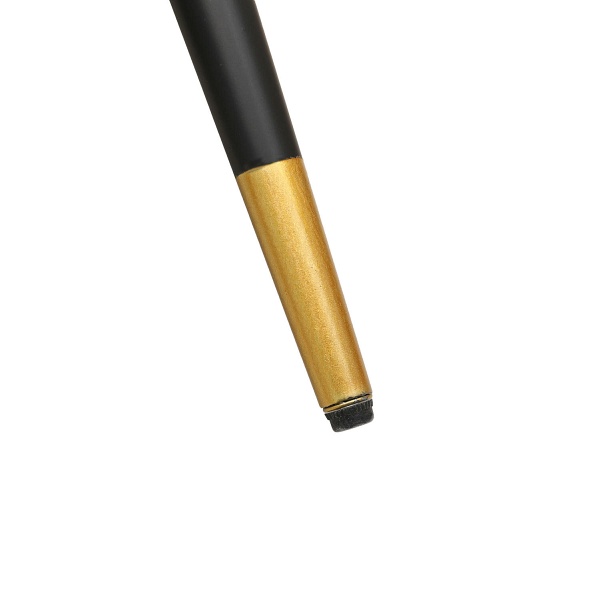 Fotel BRITNEY wypoczynkowy popielaty / czarny / złoty - Halmar