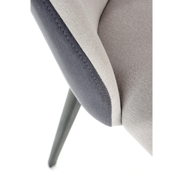 Krzesło K470 j.popiel/c.popiel - Halmar