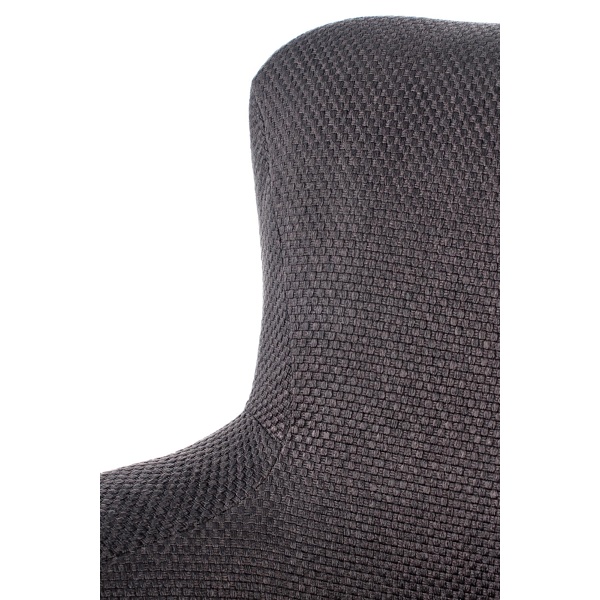 Fotel CHILLOUT wypoczynkowy ciemny popiel / orzech amerykański/ czarny - Halmar