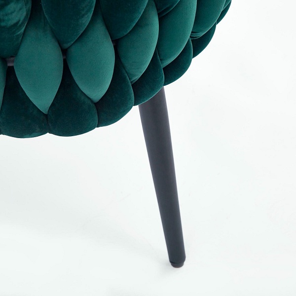 Fotel AVATAR 2 wypoczynkowy ciemny zielony/ czarny - Halmar