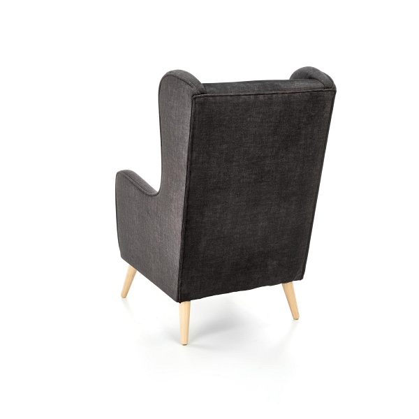 Fotel CHESTER 2 wypoczynkowy antracytowy - Halmar